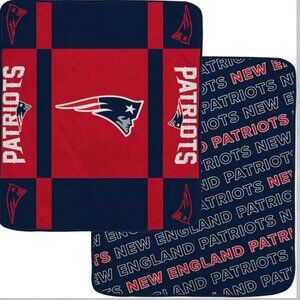 New england Patriots Super Soft Pluse Throw Blanket 60 x 70 IN